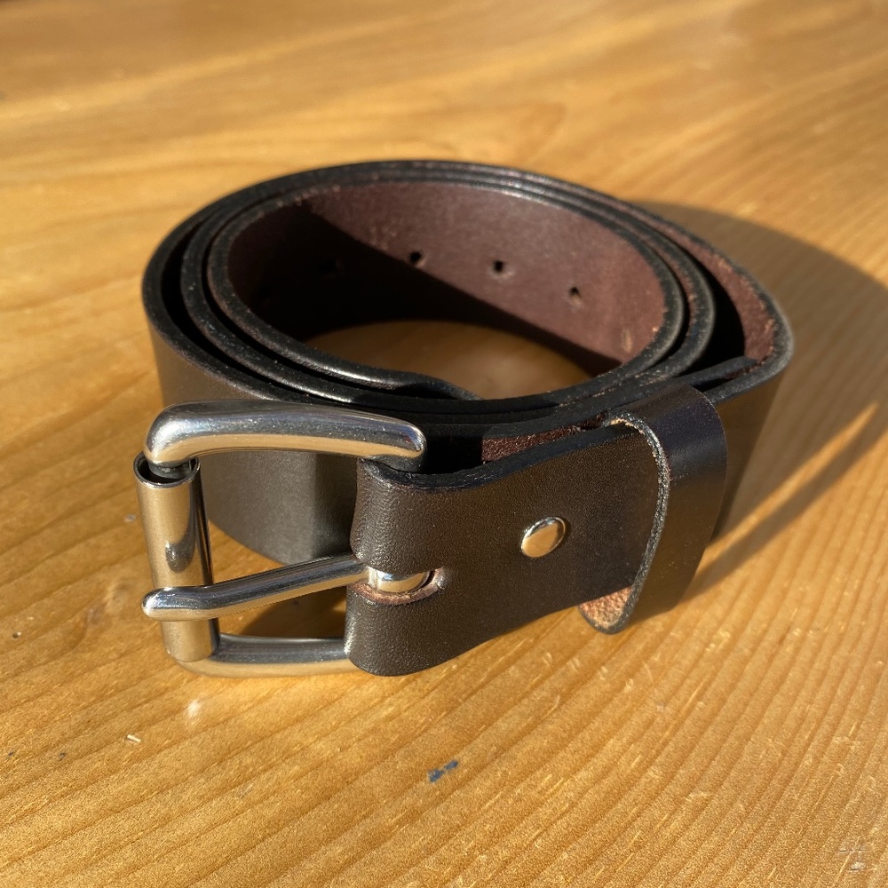 Filson M’s Bridle Leather belt 1-1/2”